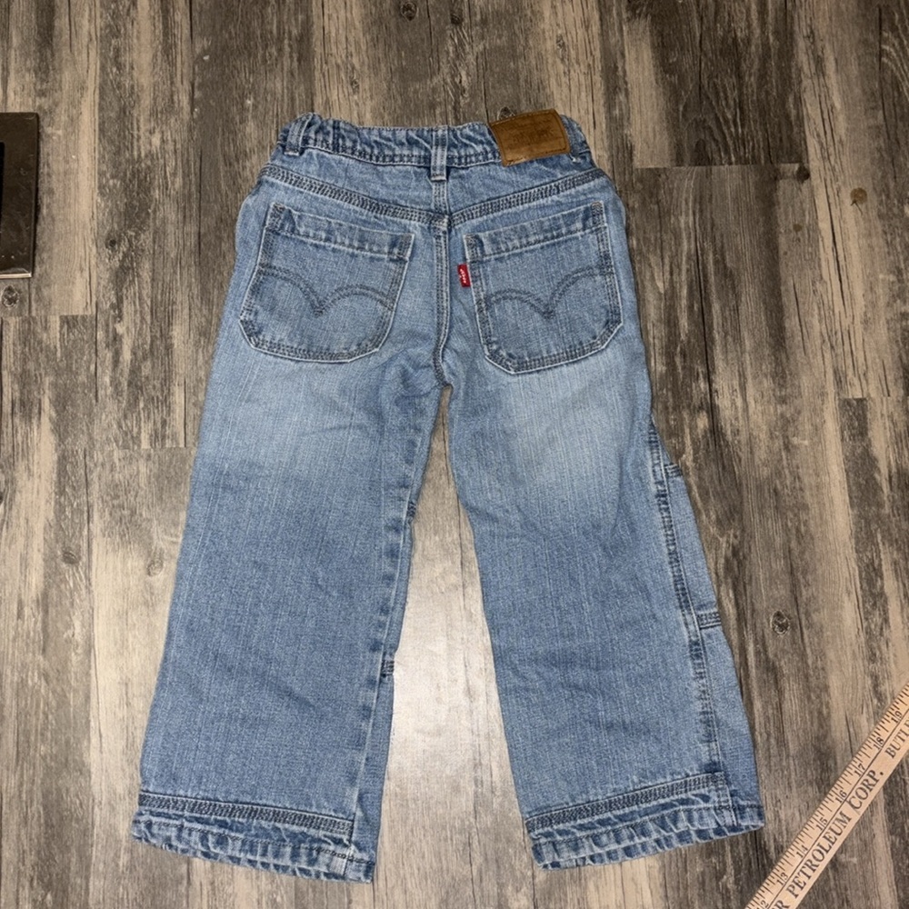 Vintage Kids Y2K - wide leg Levi’s jeans size 5 - - Picture 3 of 3